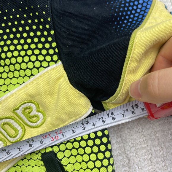 Vintage JH Design x Spongebob Nickelodeon Nascar Jacket Kids 3T Black / Yellow - Picture 6 of 15